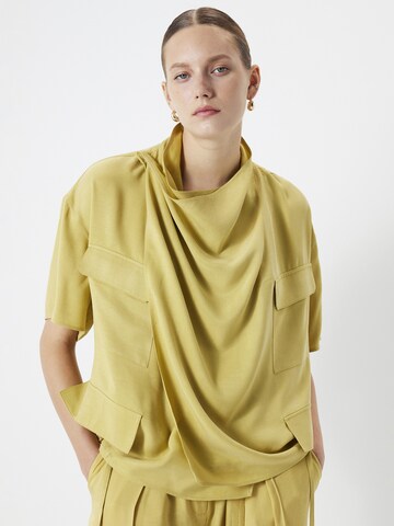 Ipekyol Blouse in Groen: voorkant