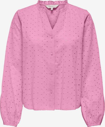 ONLY - Blusa 'ALFIE' em rosa: frente