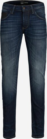 JACK & JONES Slimfit Jeansy 'Glenn Kobe' w kolorze niebieski: przód