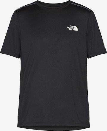 juoda THE NORTH FACE Sportiniai marškinėliai 'MOUNTAIN ATHLETICS': priekis