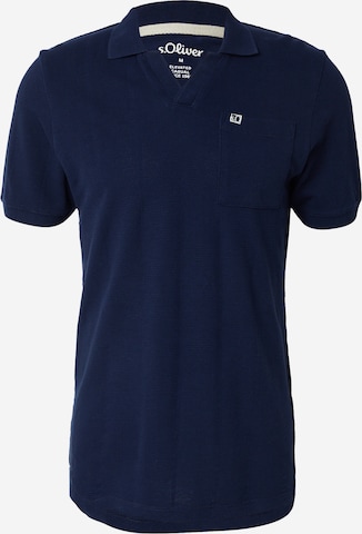 s.Oliver Μπλουζάκι σε μπλε: μπροστά