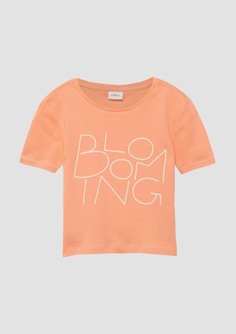 s.Oliver Shirt in Oranje