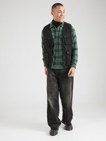 Only & Sons - Ajuste confortable Camisa 'ONSOLIVER' en verde