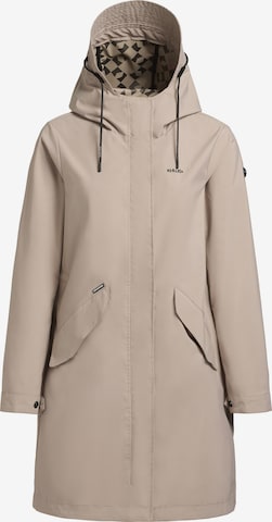 khujo Демисезонное пальто 'Elea' в Бежевый: спереди