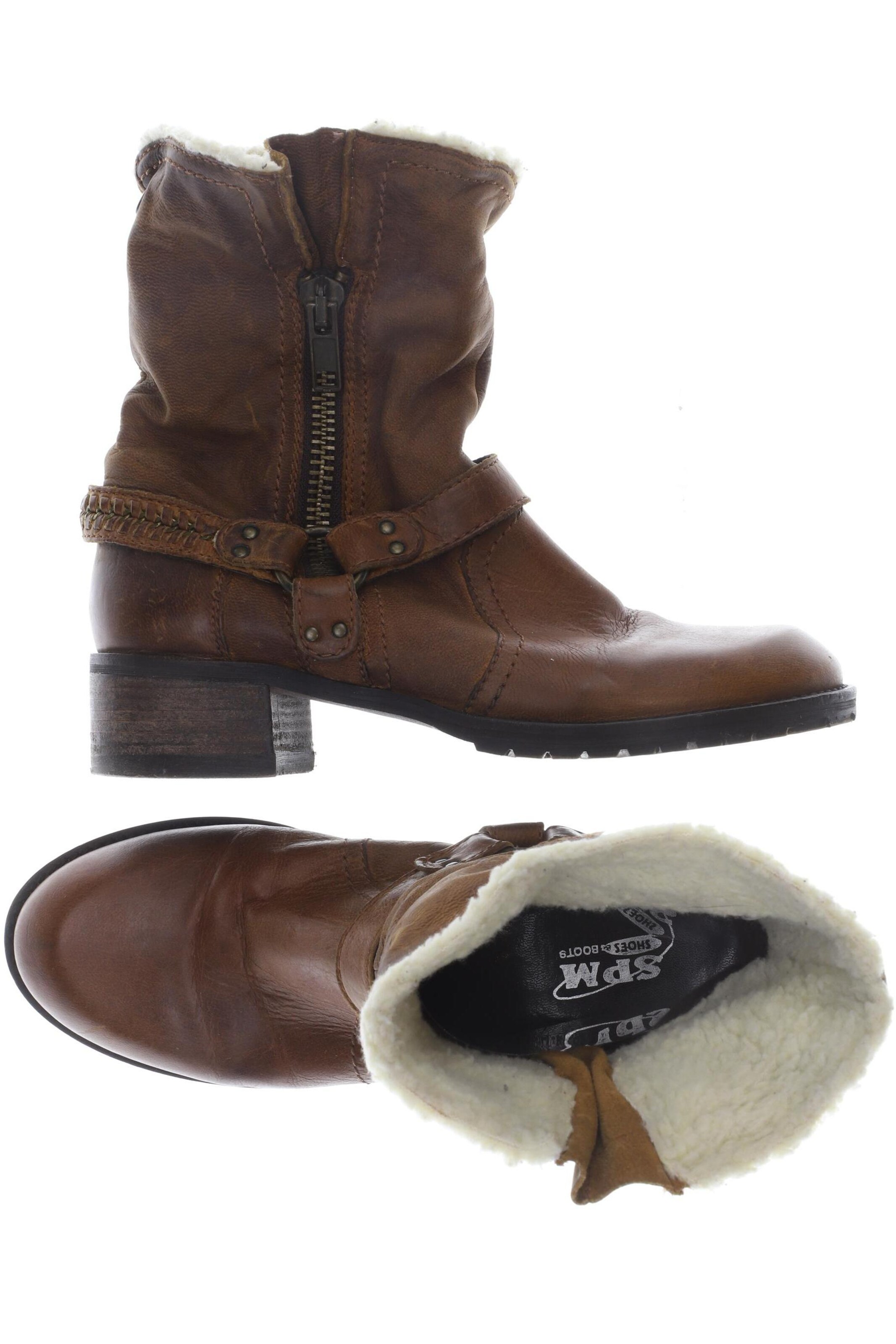 SPM Dress Boots in 39 in Brown: front