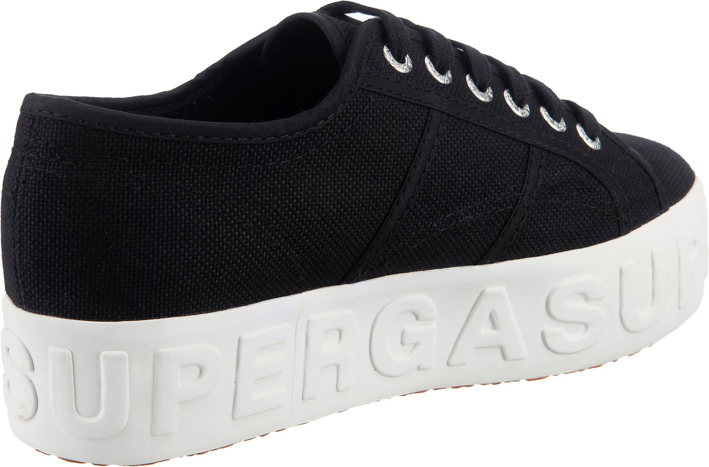 SUPERGA Sneaker in Schwarz