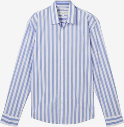 Marškiniai iš TOM TAILOR DENIM, spalva – mėlyna / balkšva, Prekių apžvalga