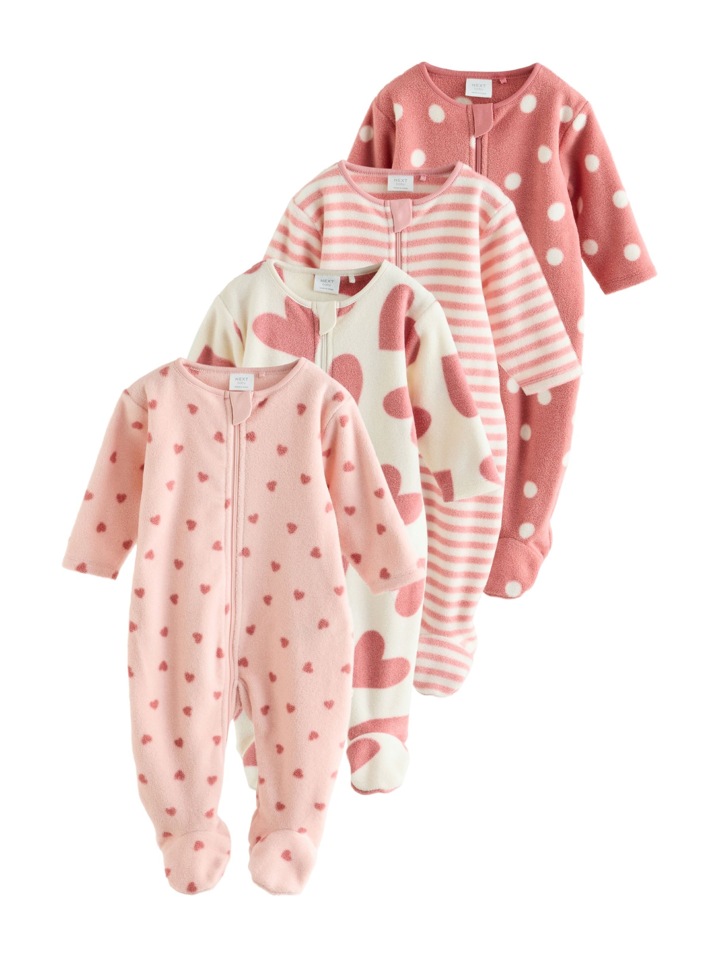 Pigiama di Next in rosa: frontale
