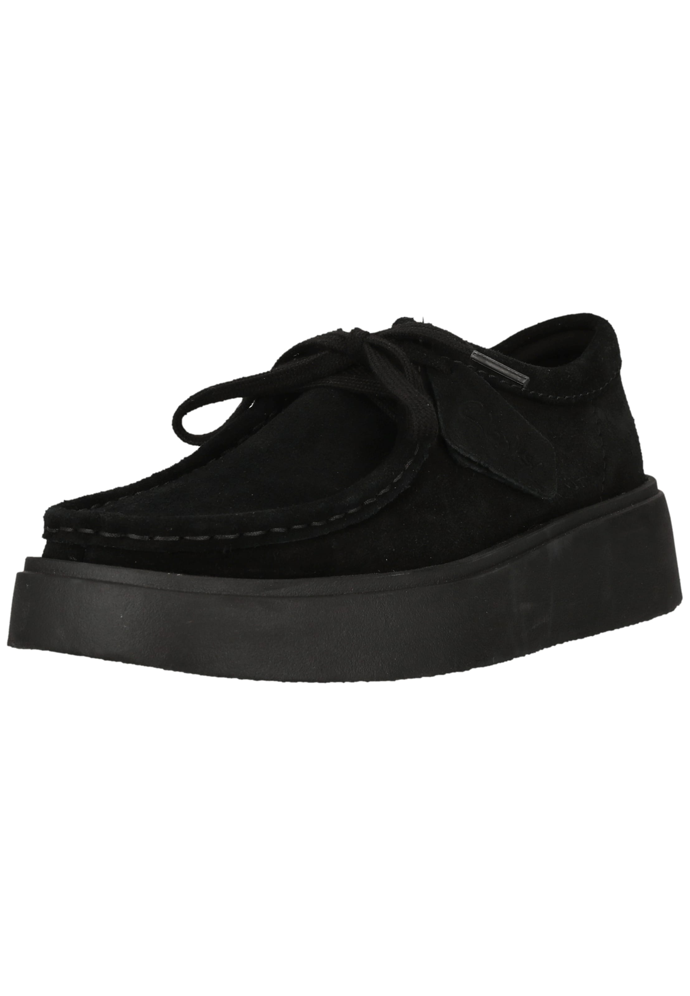 CLARKS Veterschoen 'Torview' in Zwart: voorkant