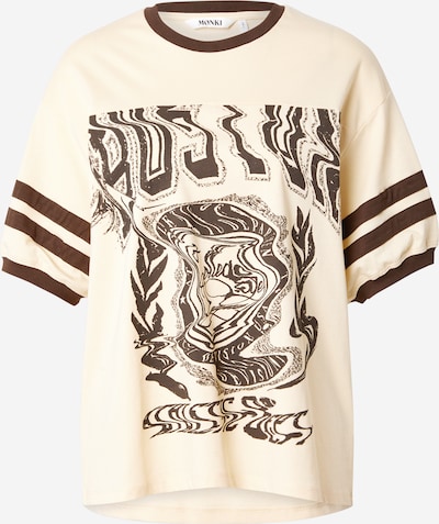 Monki Majica u smeđa / svijetložuta, Pregled proizvoda