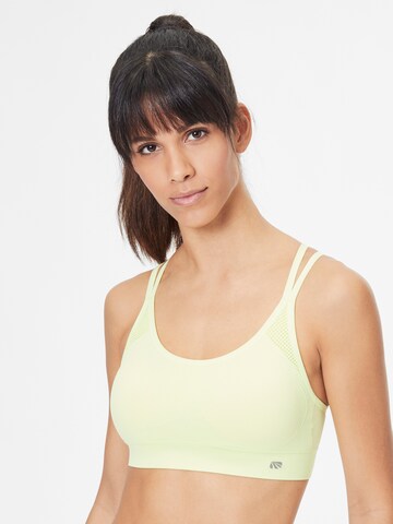 Bustier Soutien-gorge de sport 'ERIN' Marika en jaune : devant