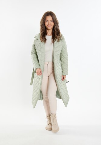 Usha Between-seasons coat in Green