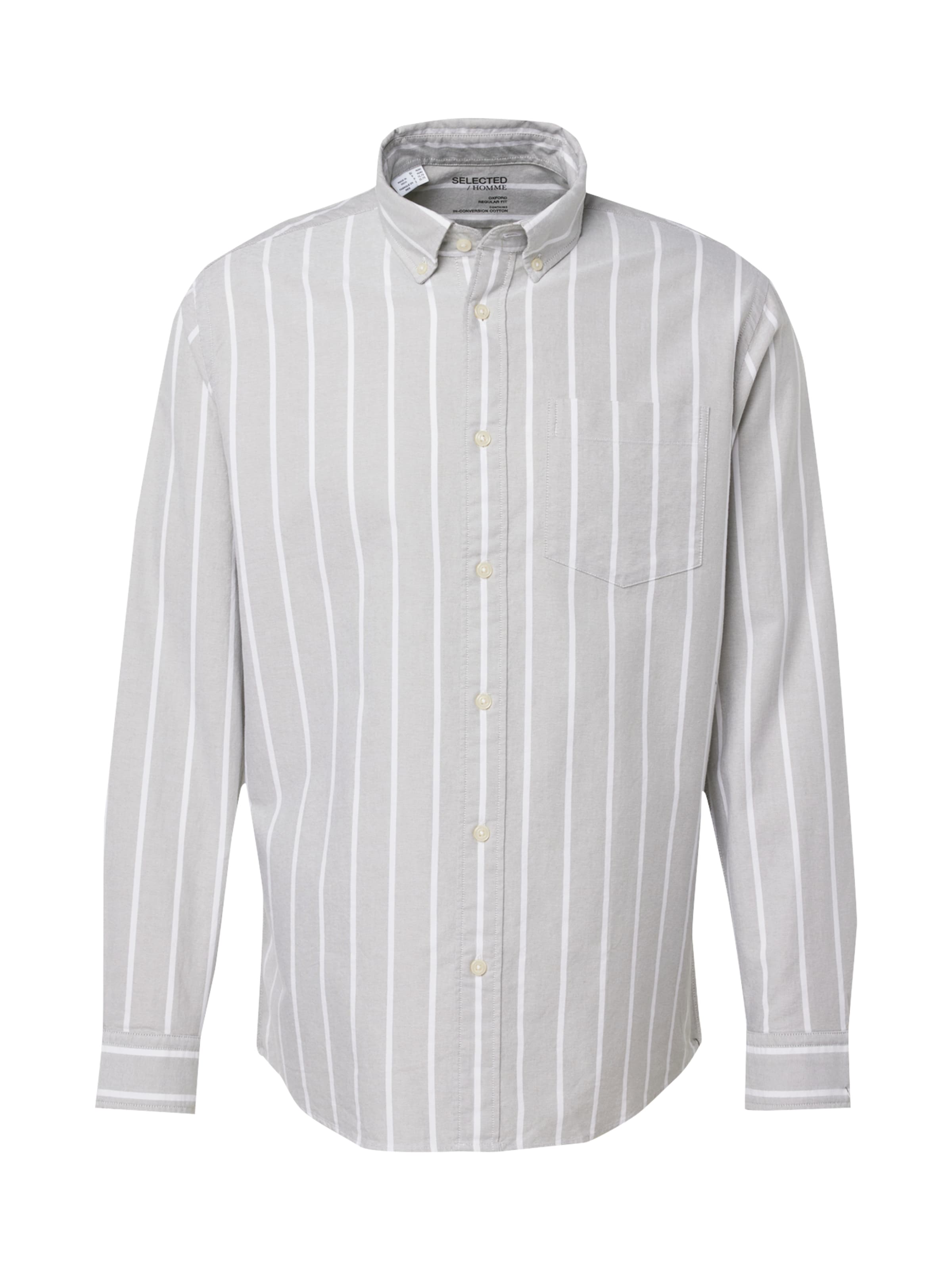 SELECTED Πουκάμισο 'SLHRick' σε γκρι: μπροστά