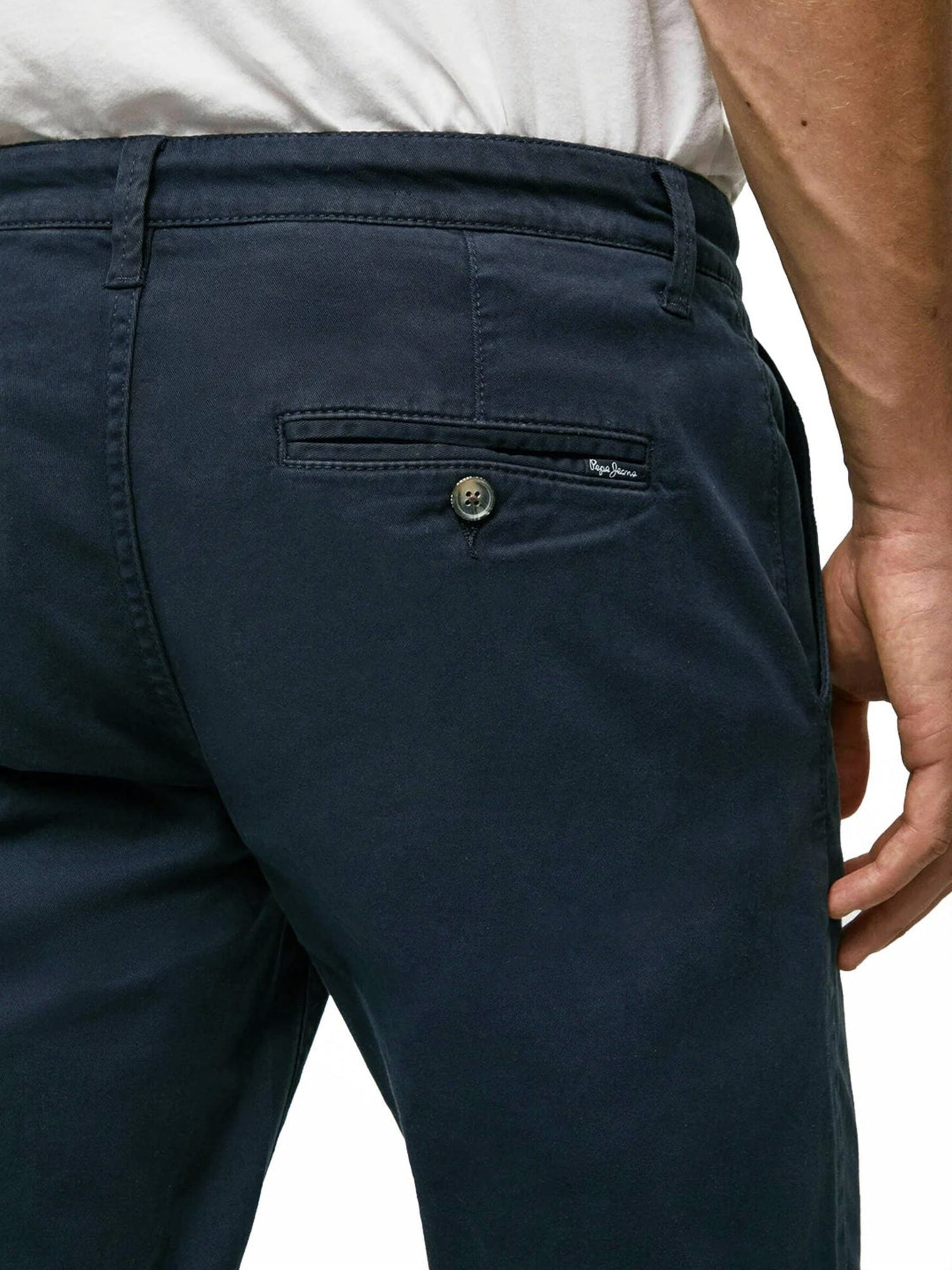 Pepe Slimfit Chino 'Charly' in Blauw