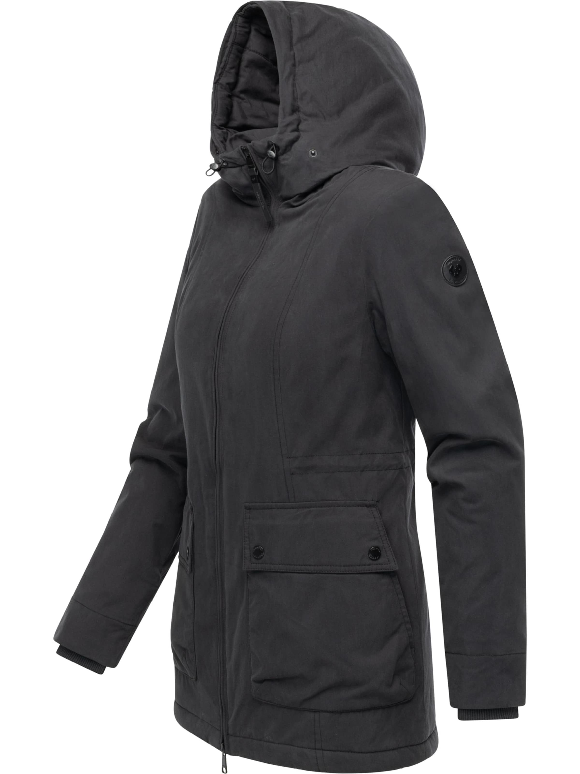Manteau d’hiver 'Monadetta Youmodo' Ragwear en noir
