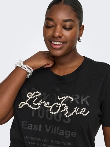 ONLY Carmakoma - Camiseta 'CARDIANNA' en negro