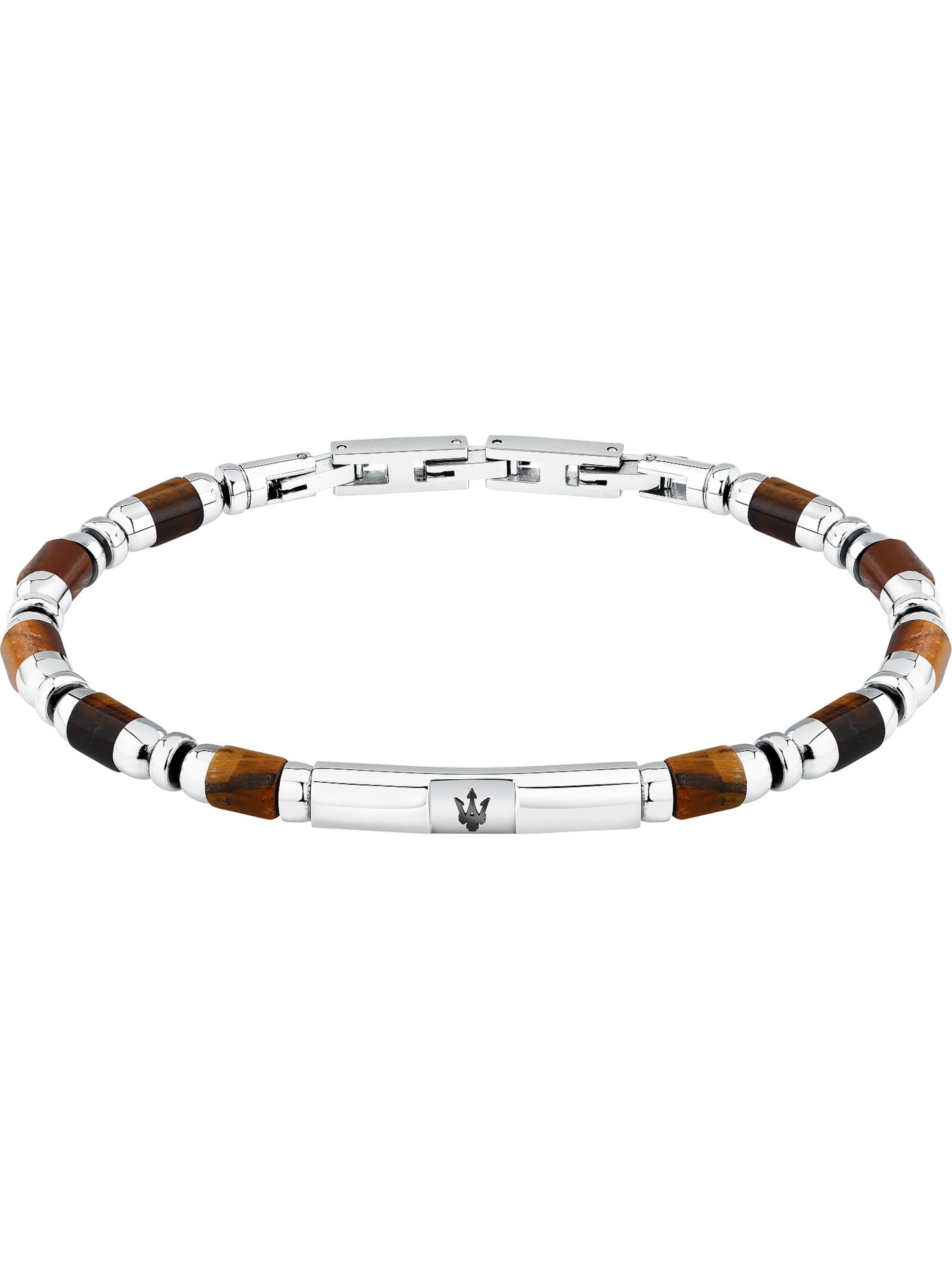 Maserati Bracelet in Silver: front