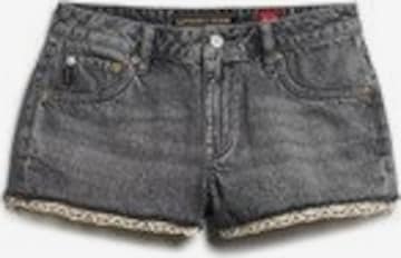 Superdry Regular Jeans in Grijs: voorkant