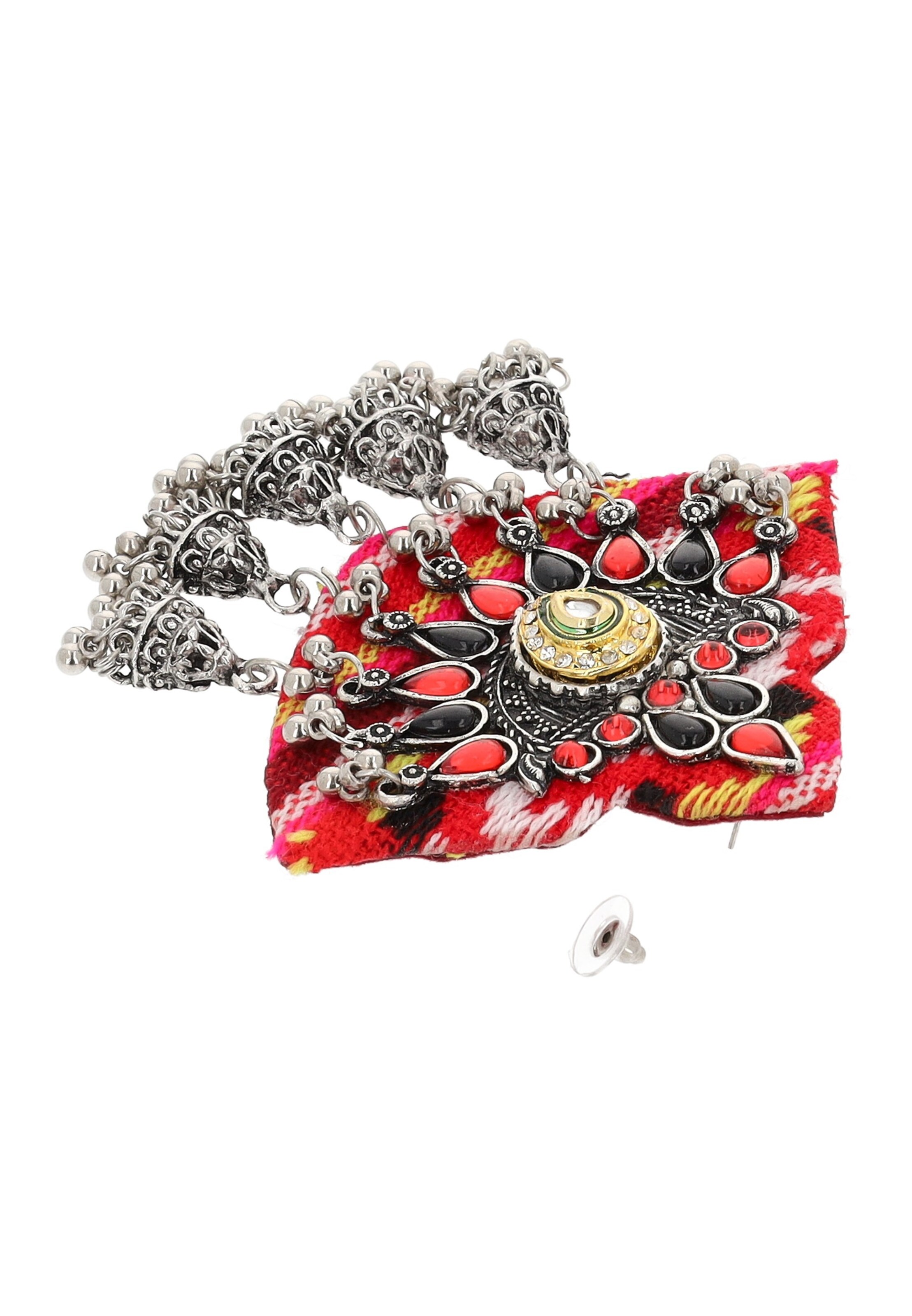 IZIA Earrings in Red