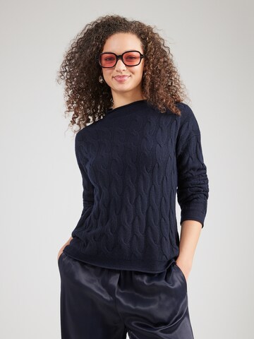 Pulover de la UNITED COLORS OF BENETTON pe albastru: față