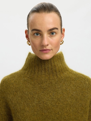 SELECTED Trui 'SLFGABRIELLA' in Groen