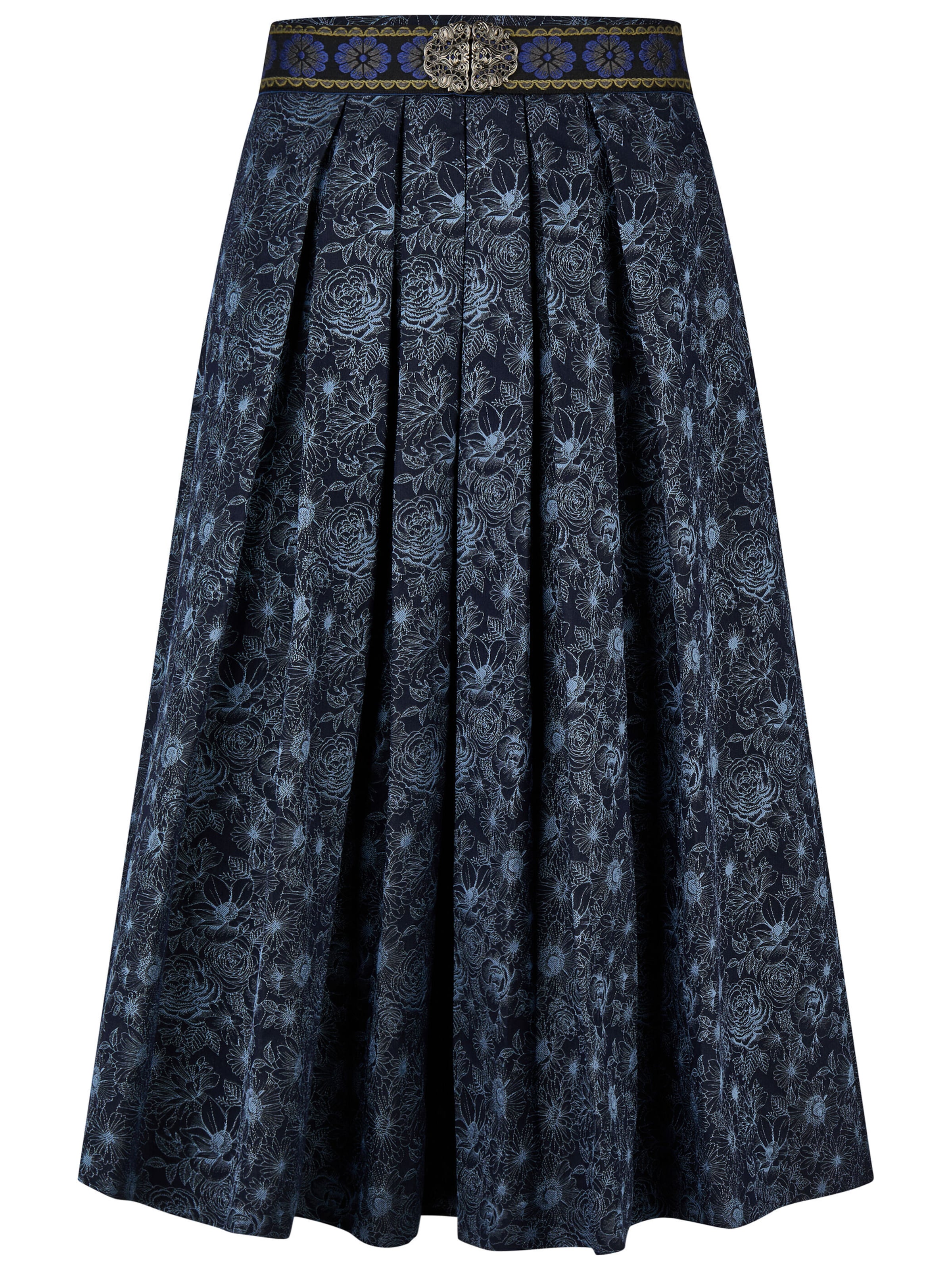 SPIETH & WENSKY Rok 'Kristiana' in Blauw: voorkant