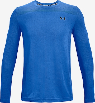 UNDER ARMOUR Functioneel shirt in Blauw: voorkant