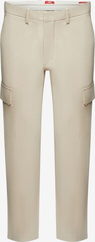 ESPRIT Regular Cargobroek in Beige: voorkant