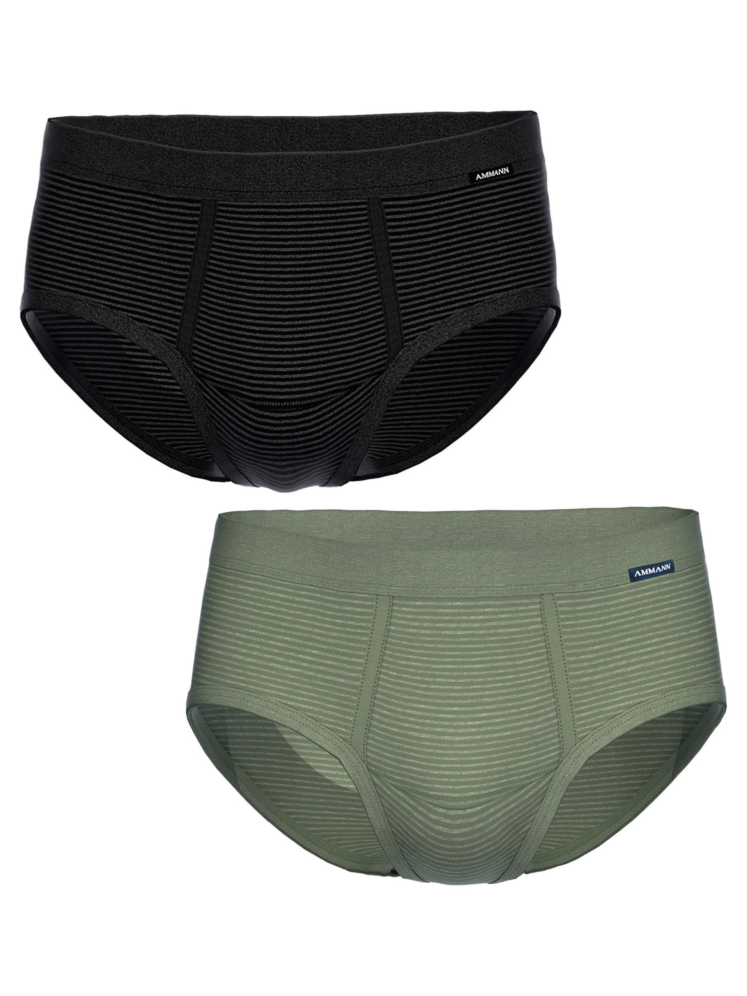 Ammann Slip ' 170 Jeans ' in Green: front