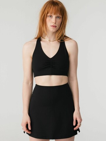 Top ' Stevie ' di Girlfriend Collective in nero