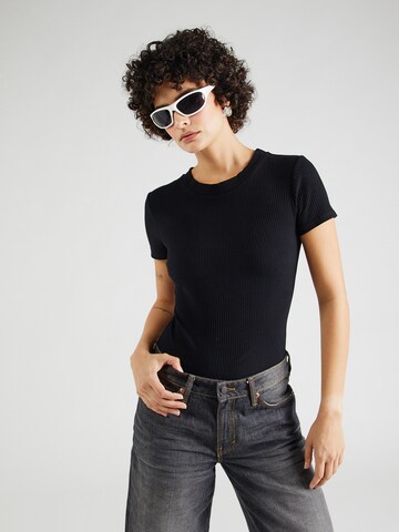 GLAMOROUS Tričkové body – černá: přední strana