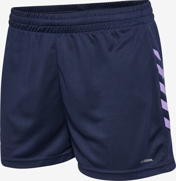 Hummel Regular Sportbroek in Blauw