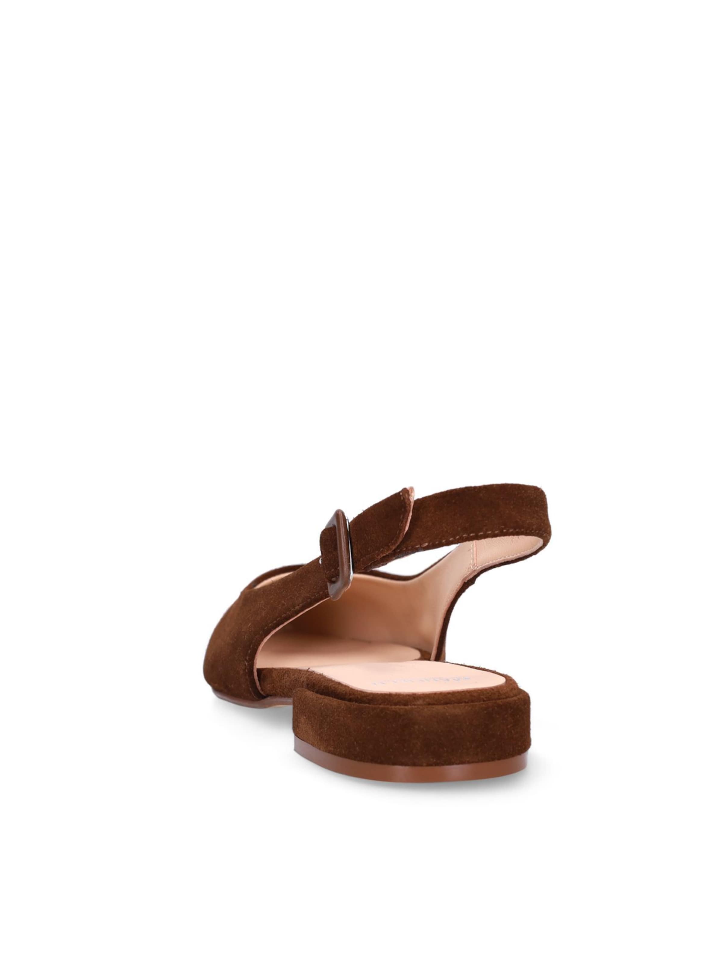 Escarpins à bride arrière MANFIELD en marron