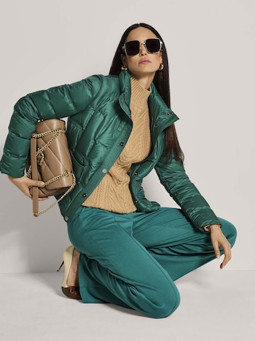 Veste mi-saison MADELEINE en vert