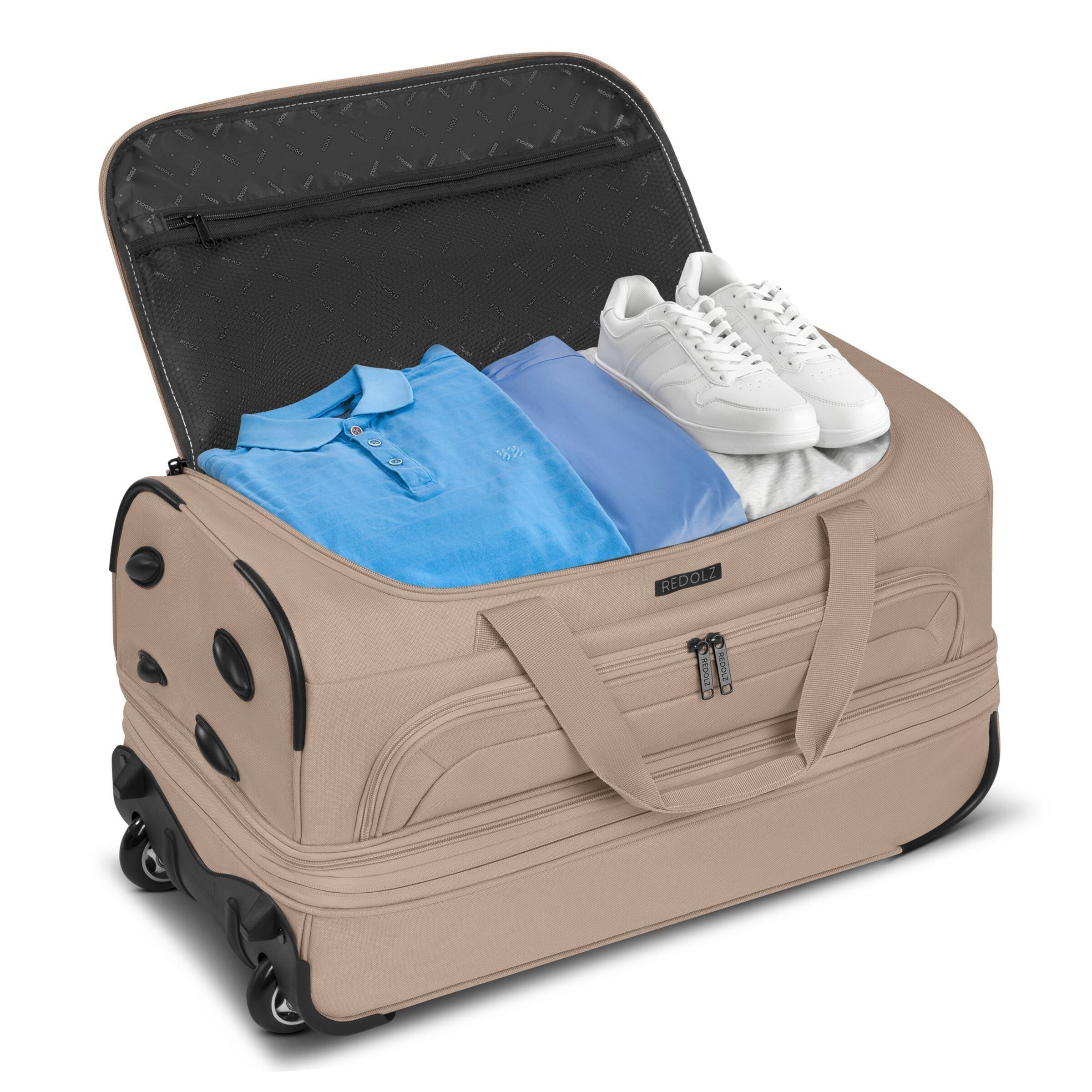 Borsa da viaggio di Redolz in beige