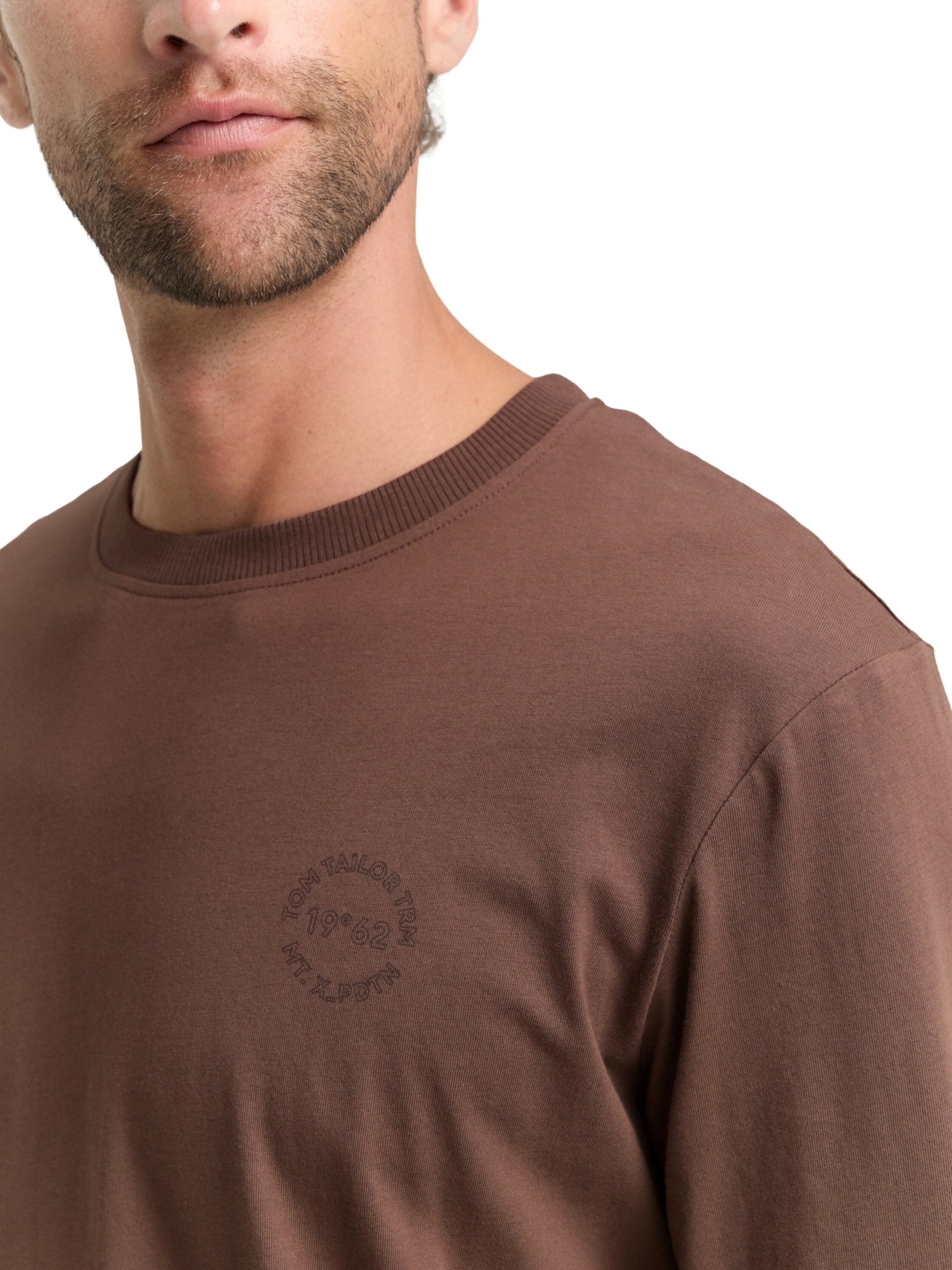 TOM TAILOR Shirt in Brown