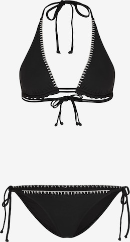 juoda O'NEILL Trikampė Bikinis: priekis