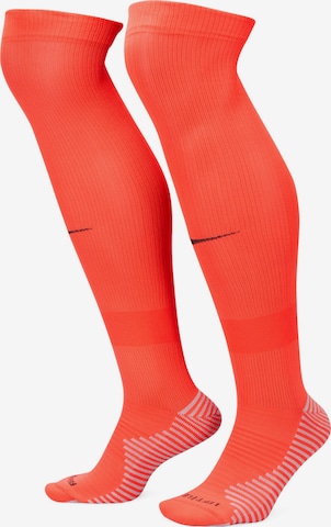 NIKE Soccer Socks in Red: front