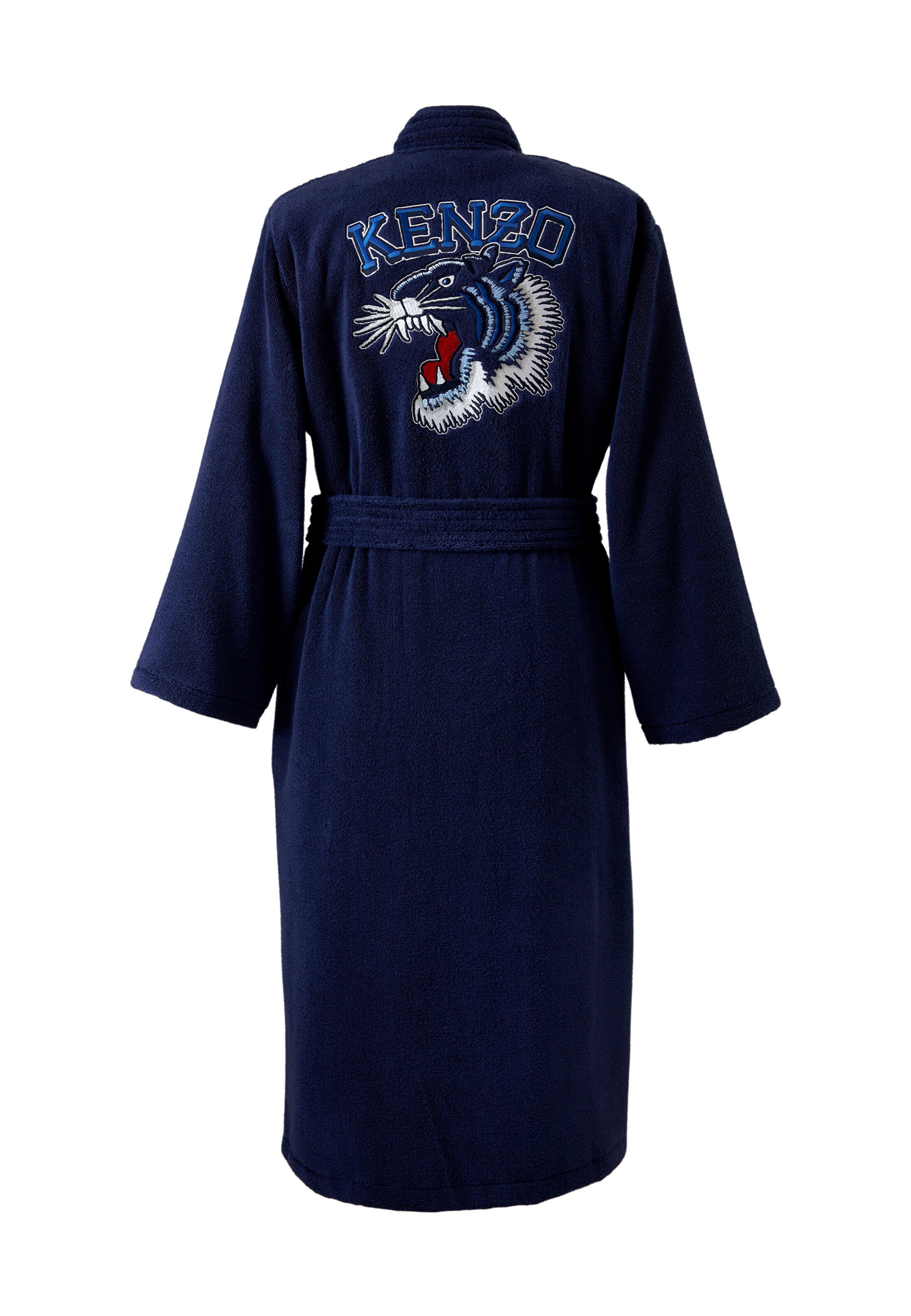 Kenzo Home Long Bathrobe in Blue