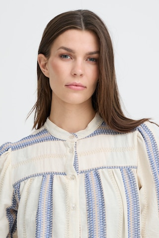 Pulz Blouse 'ADOLA' in Beige