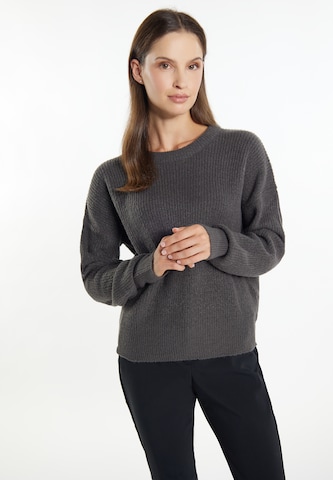 usha WHITE LABEL Pullover in Grau: predná strana