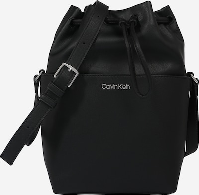Calvin Klein Poche ventrale en noir, Vue avec produit