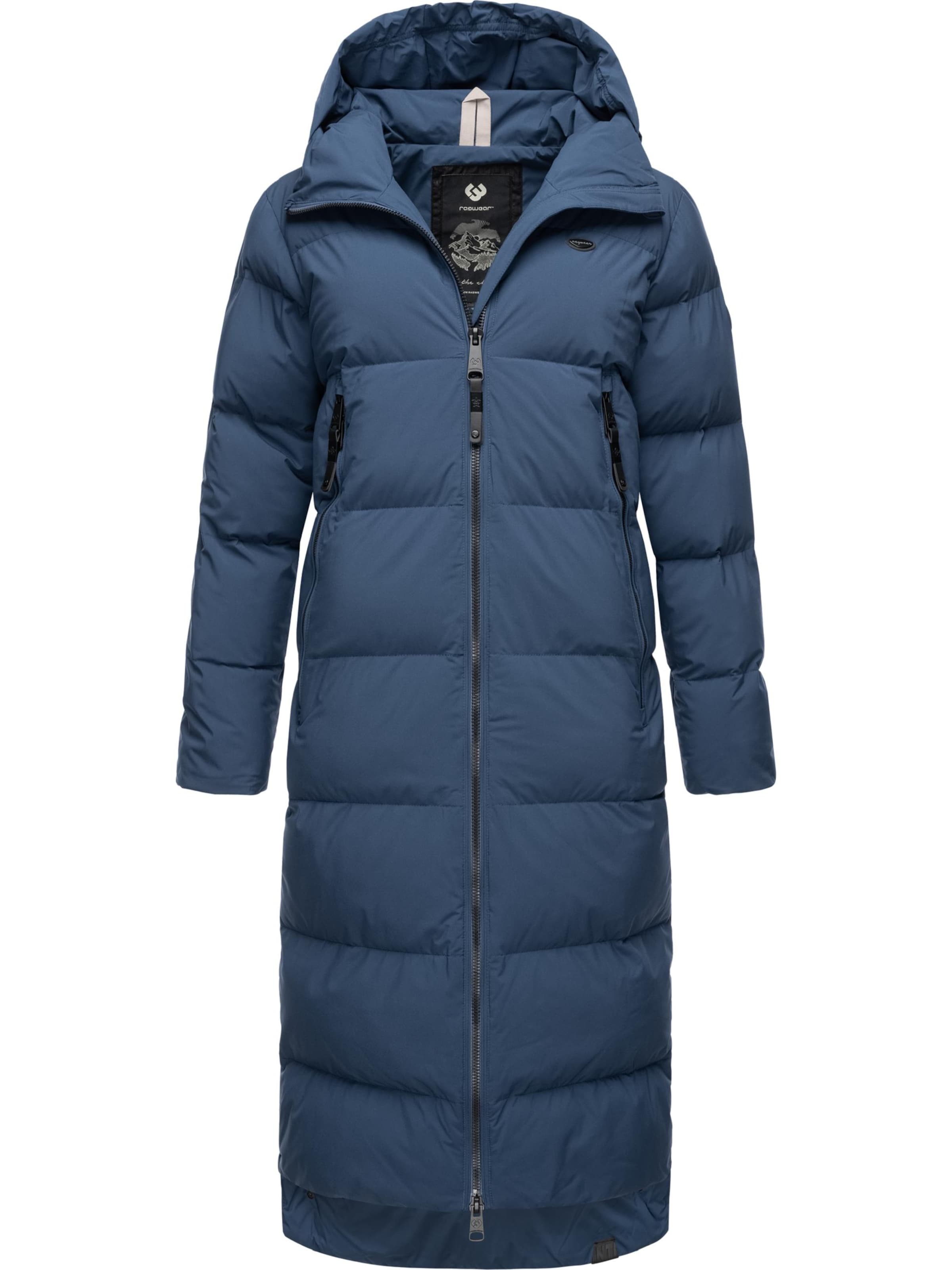 Ragwear Зимнее пальто 'Patrise' в Синий: спереди