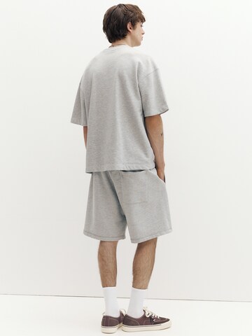 Pull&Bear Shirt 'STWD' in Grijs