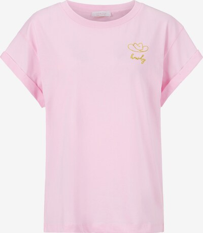 Rich & Royal T-shirt en jaune / rose, Vue avec produit