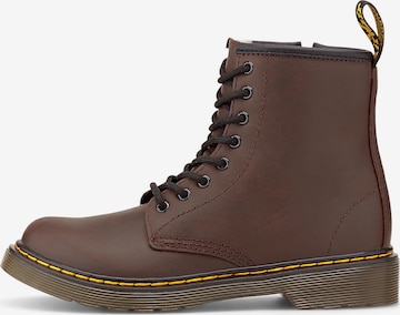 Dr. Martens Laarzen in Bruin: voorkant