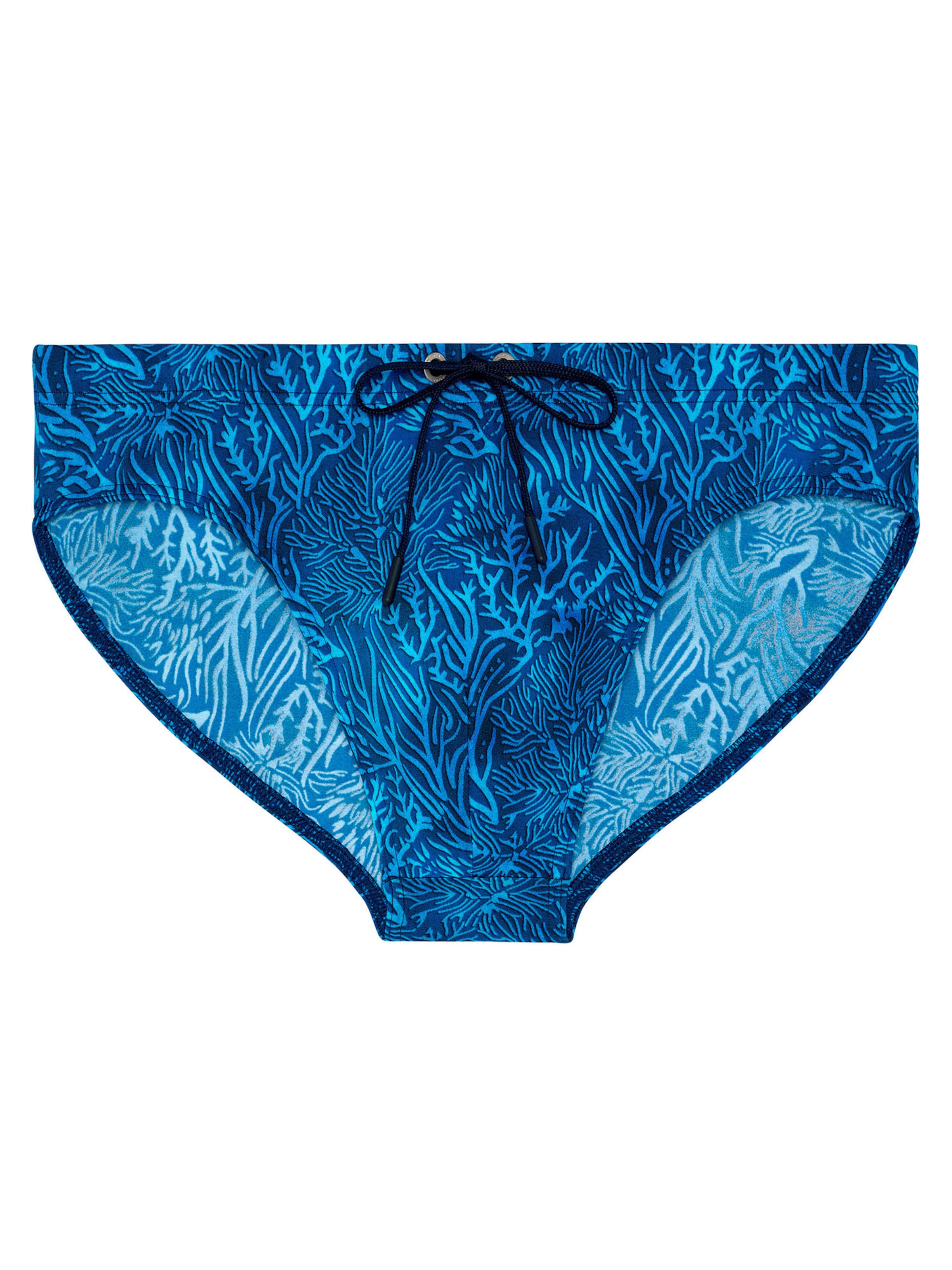Maillot de bain ' Swim Mini Briefs Panarea ' HOM en bleu : devant