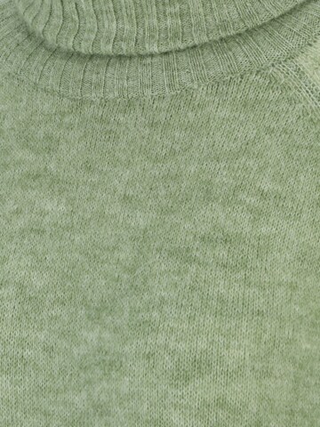 Vero Moda Petite Gebreide jurk 'DANIELA' in Groen