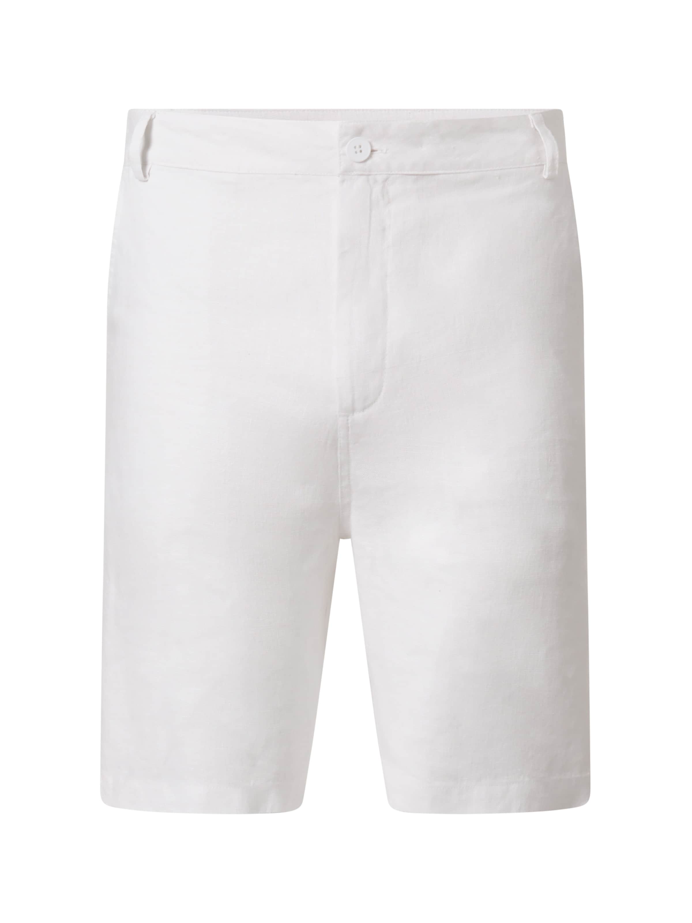 CASH-MERE.CH regular Bukser i hvid: forside