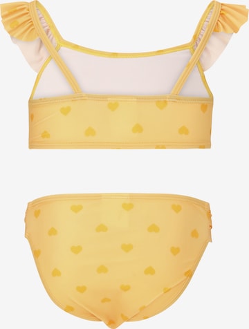 ZigZag Bandeau Bikini 'Carly' in Yellow